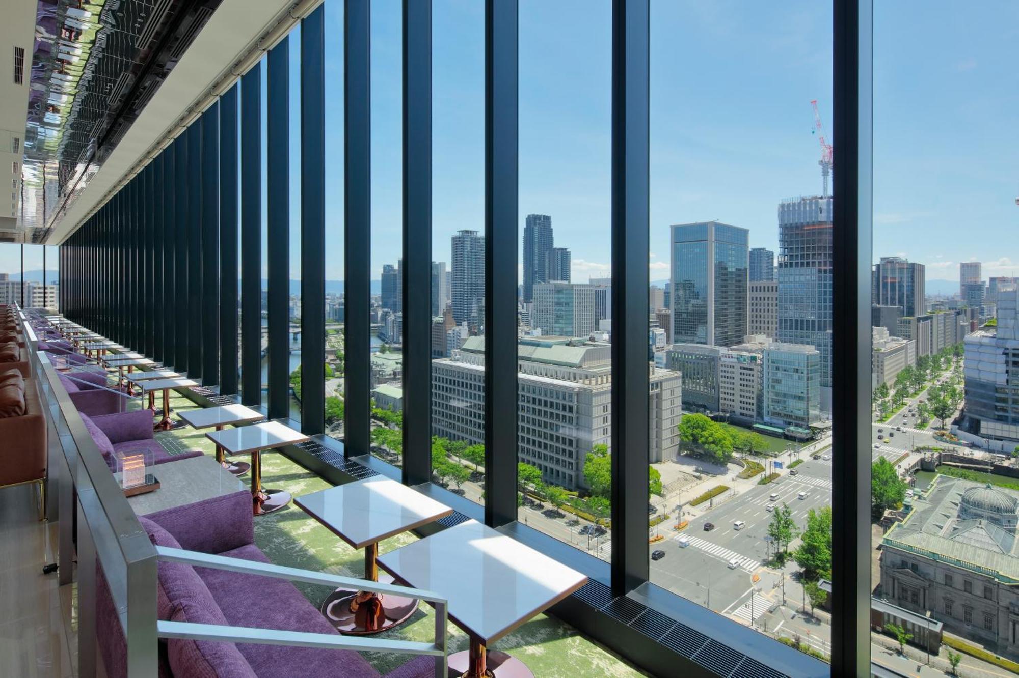 Candeo Hotels Osaka The Tower Exterior foto View from the 36th floor