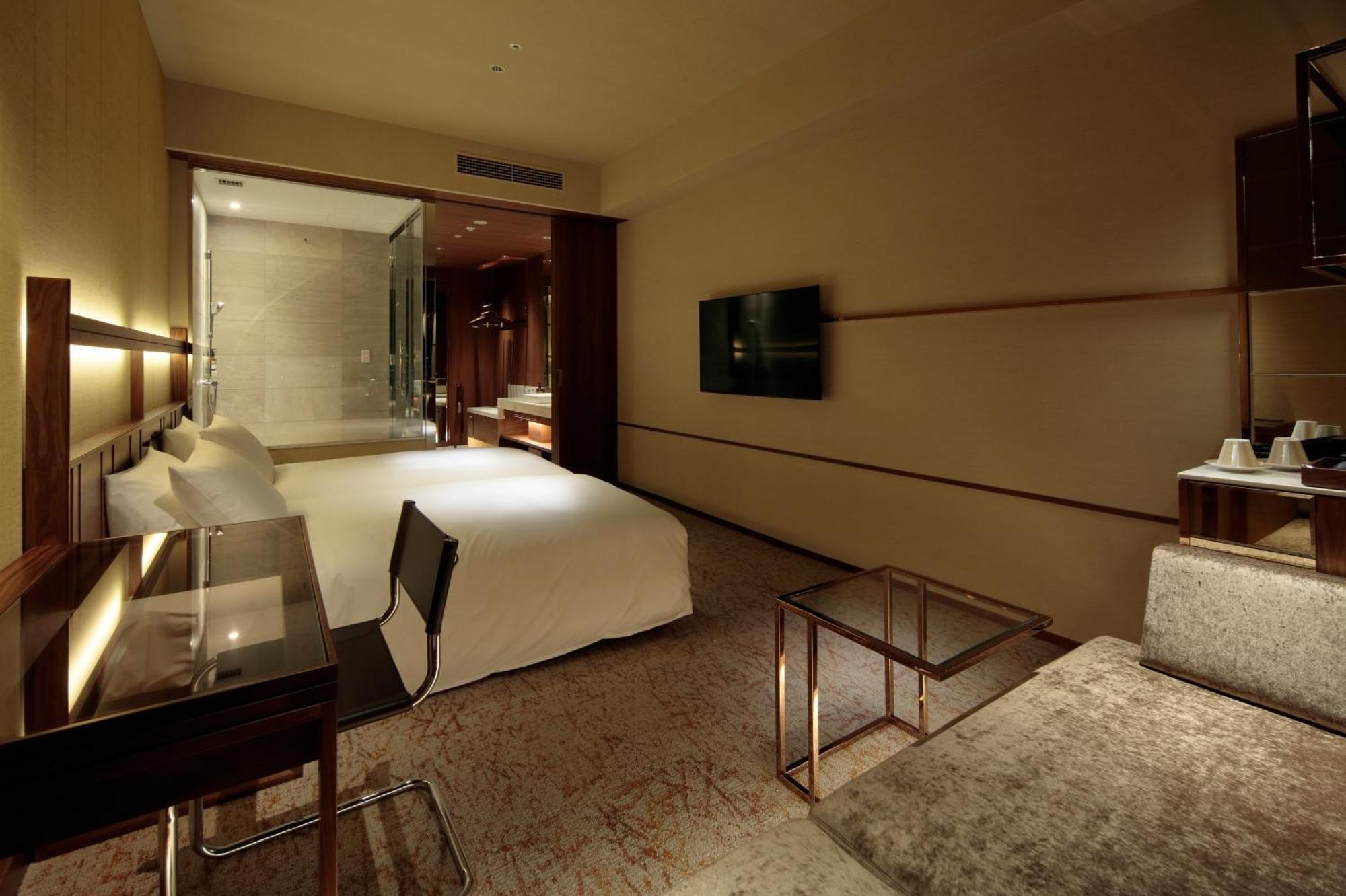 Candeo Hotels Osaka The Tower Cameră foto A room at the hotel