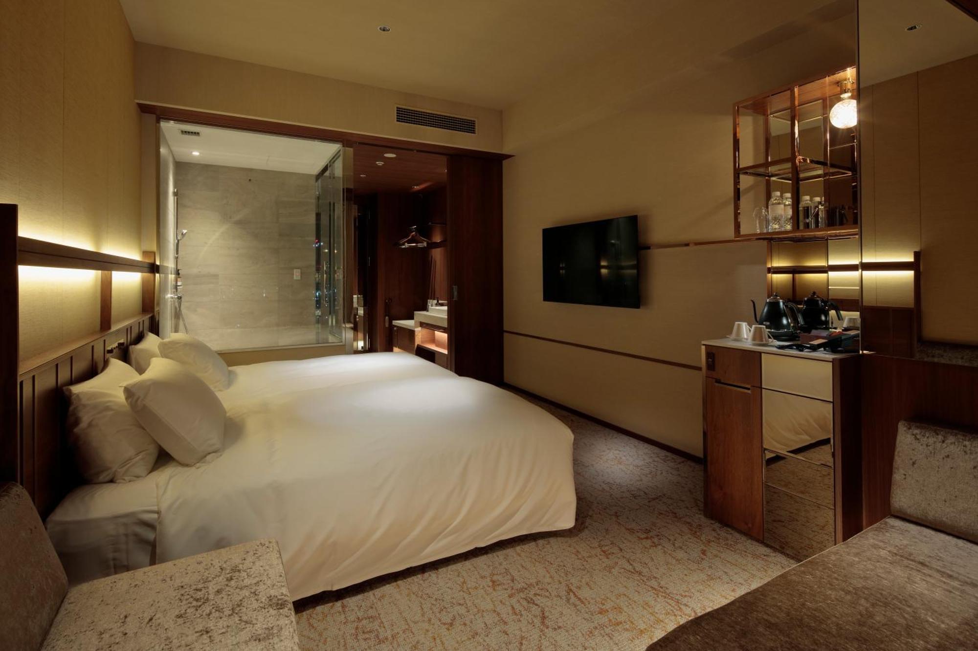 Candeo Hotels Osaka The Tower Cameră foto A room at the hotel